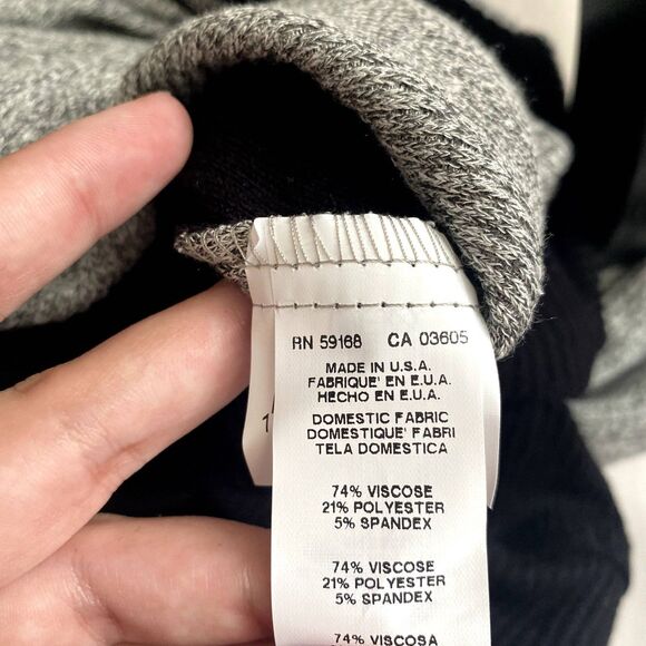 NWT Karen Kane Big Sky Embellished‎ Top Color Block Star Ribbed Size Large - Picture 7 of 7